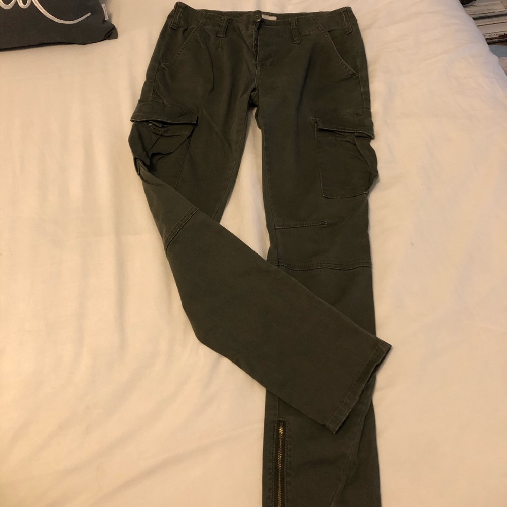 Free People Cargo Jeans